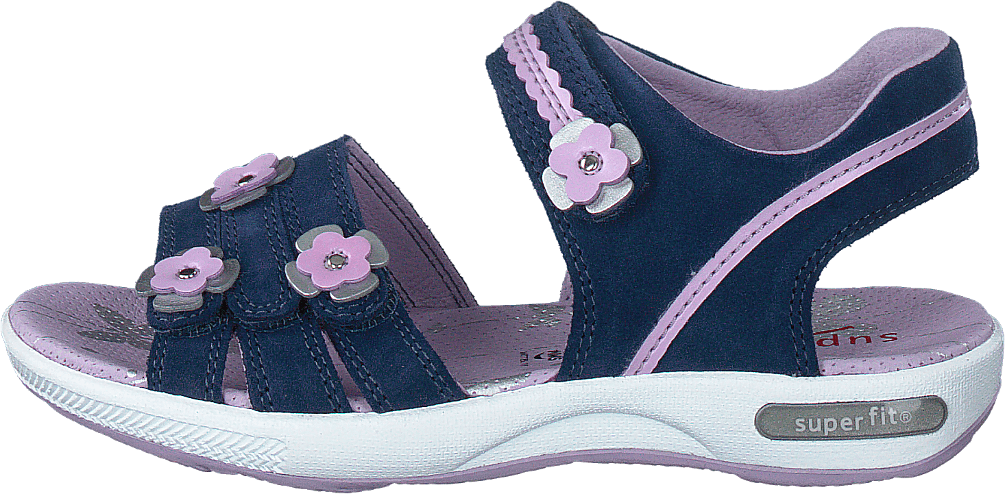 Emily Blue/violet, Unisex, Topánky, Sandále a Šľapky, sandále, Fialová/Modrá, EU 31