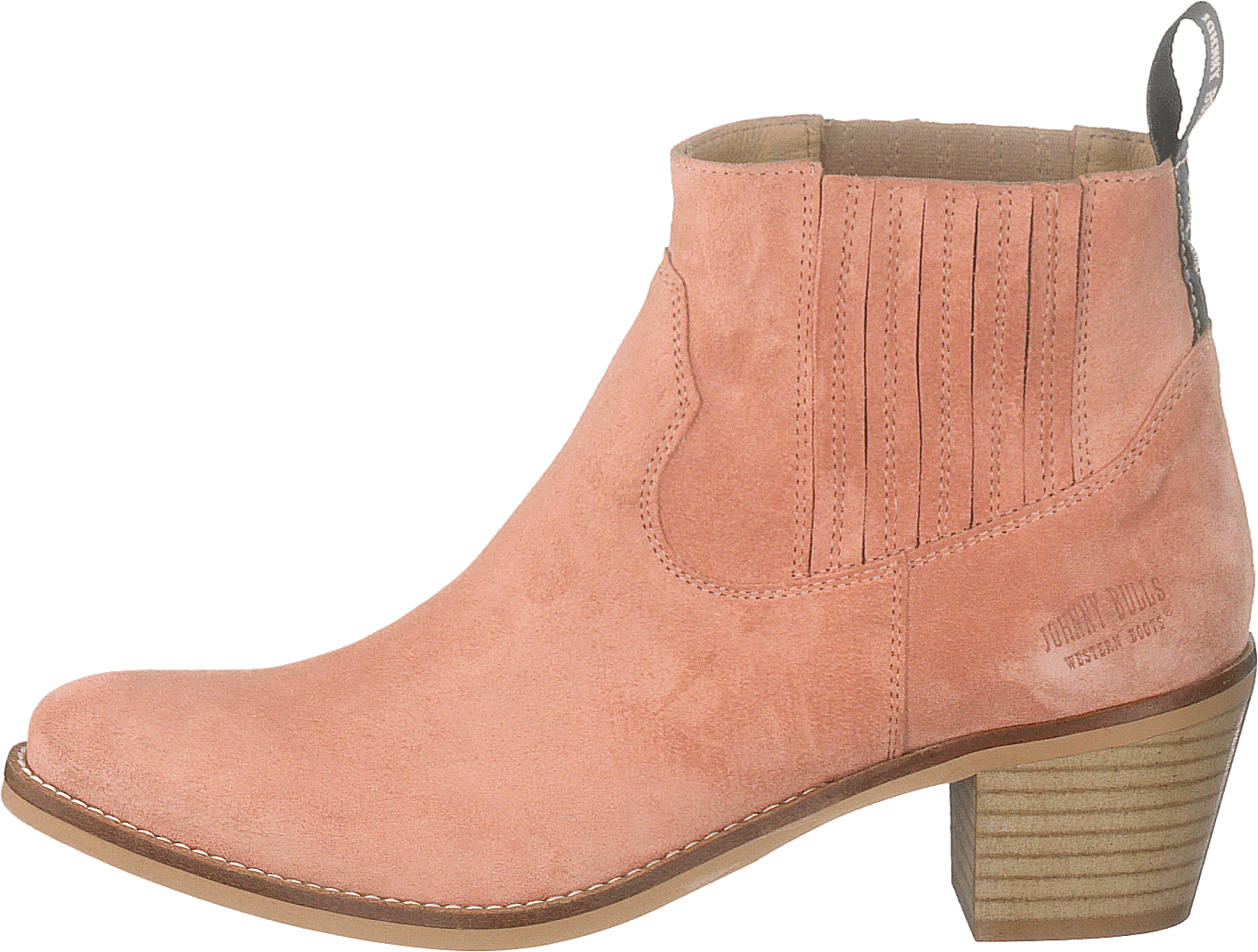 Mid Elastic Boot Apricot