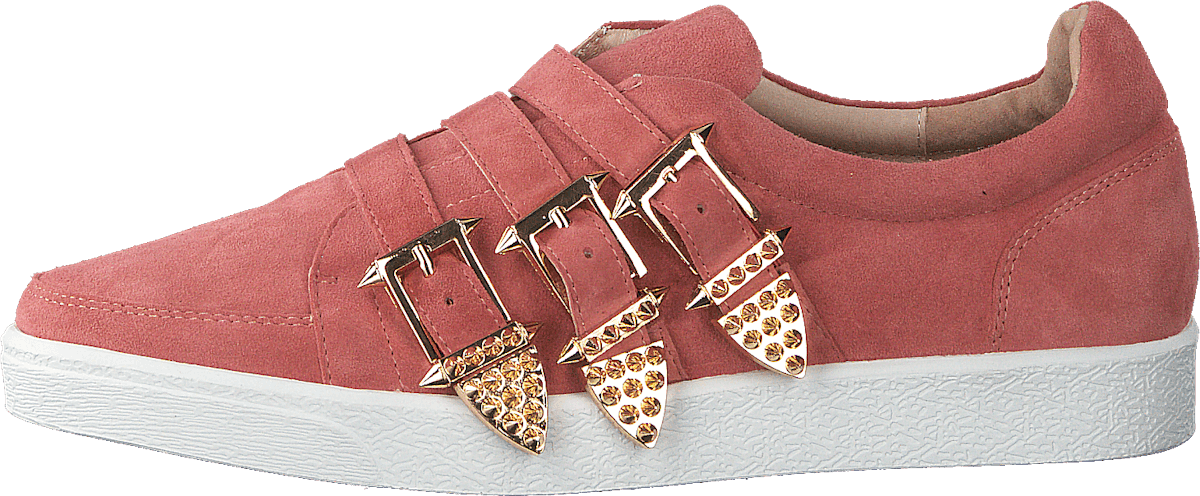 Sneaker W Buckle Cher - Cherry