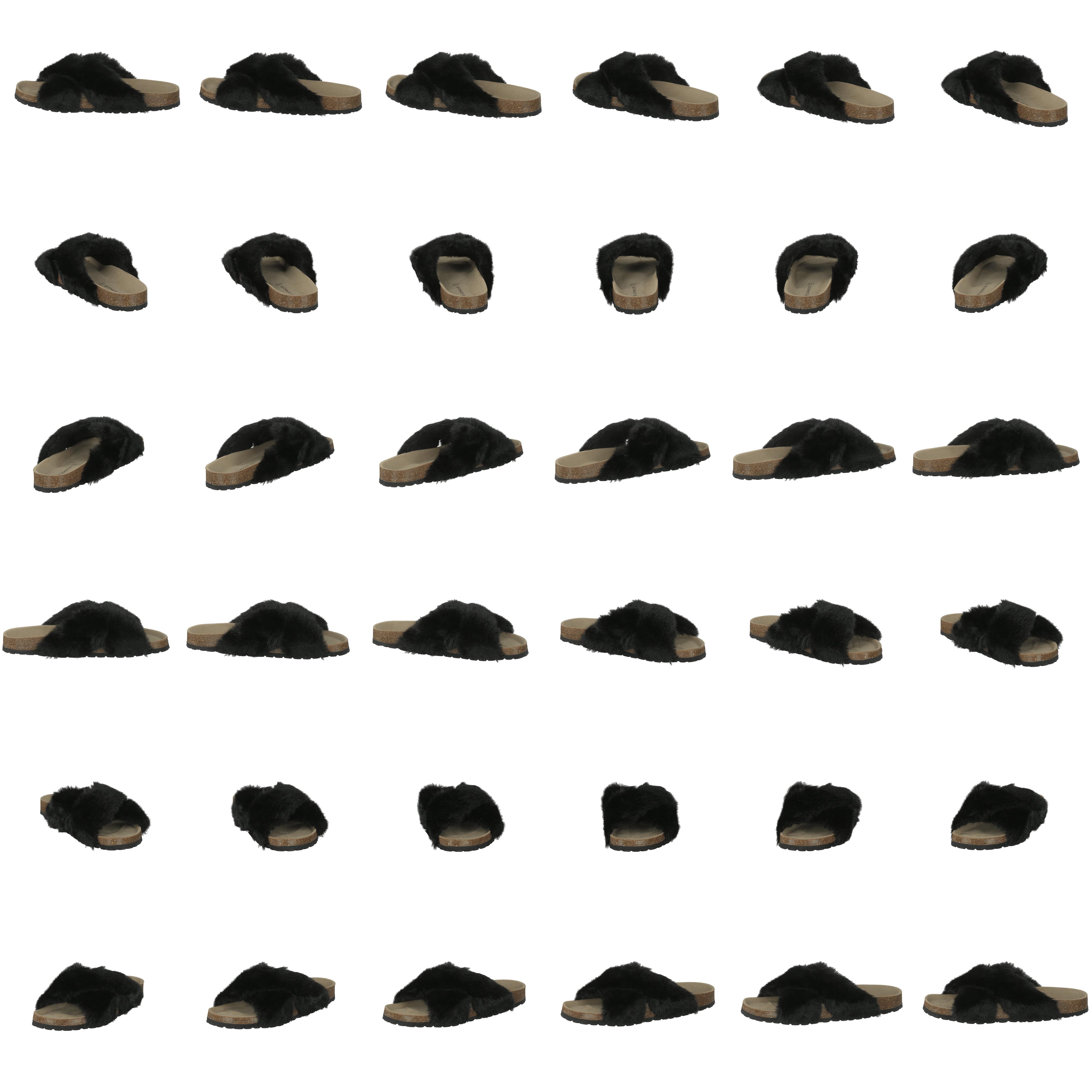 Slipper Blk - Black - Bild 8