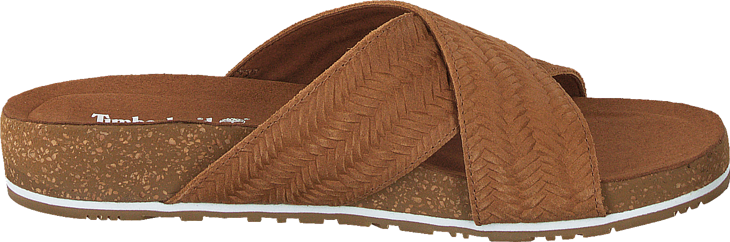 Malibu Waves Cross Slide Rust Embossed Suede - Bild 2