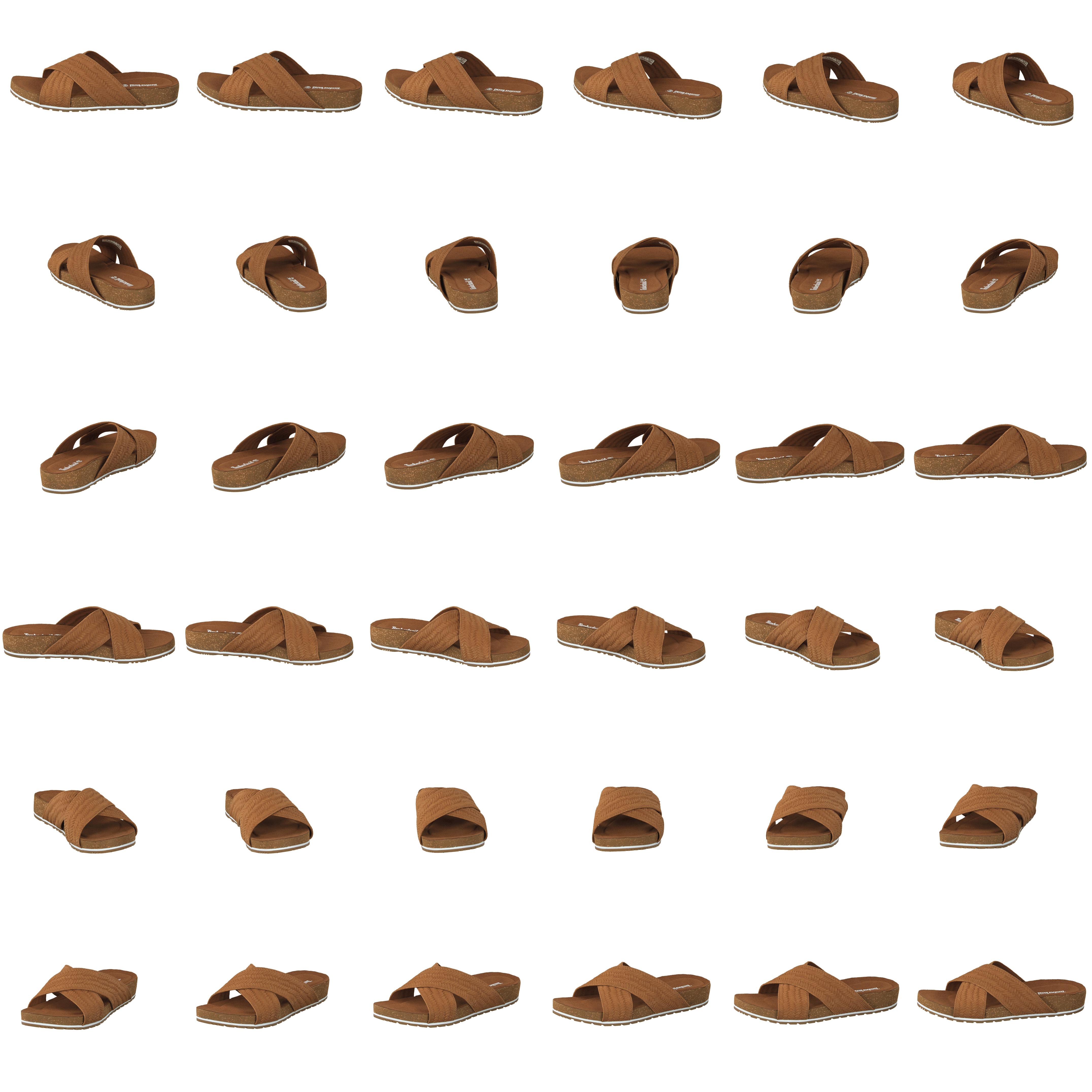 Malibu Waves Cross Slide Rust Embossed Suede - Bild 8