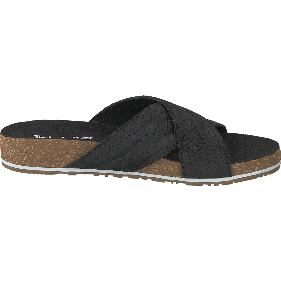 Malibu Waves Cross Slide Black Embossed Suede - Bild 2