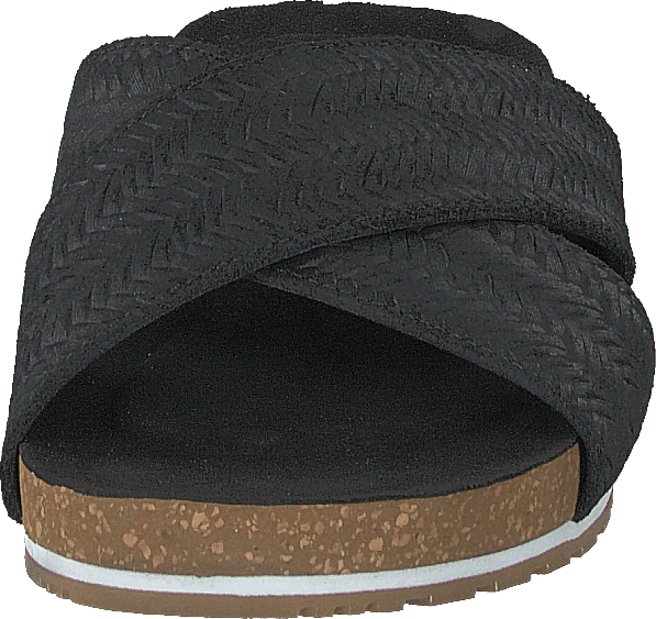 Malibu Waves Cross Slide Black Embossed Suede - Bild 4