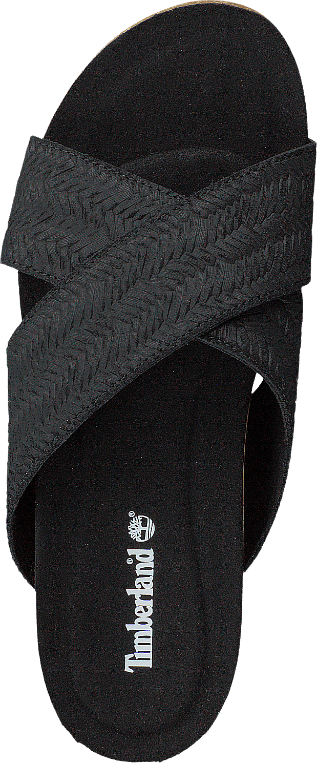 Malibu Waves Cross Slide Black Embossed Suede - Bild 6