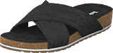 Malibu Waves Cross Slide Black Embossed Suede - Bild 9