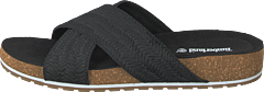 Malibu Waves Cross Slide Black Embossed Suede - Bild 10