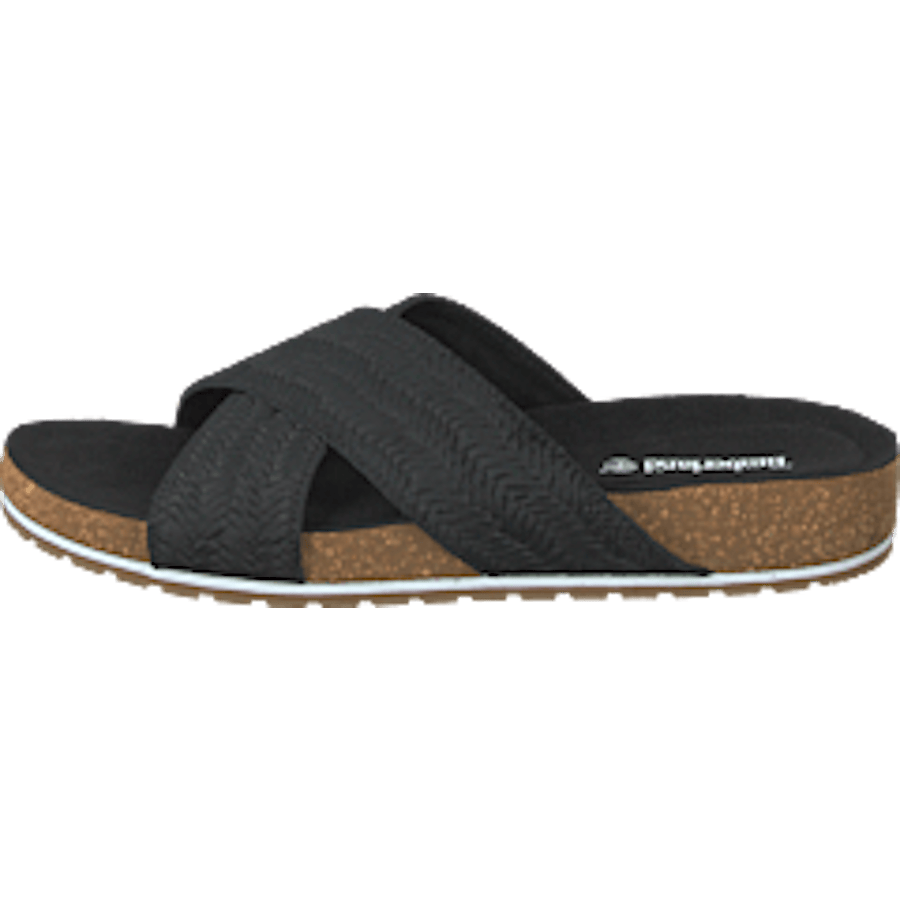 Malibu Waves Cross Slide Black Embossed Suede - Bild 10