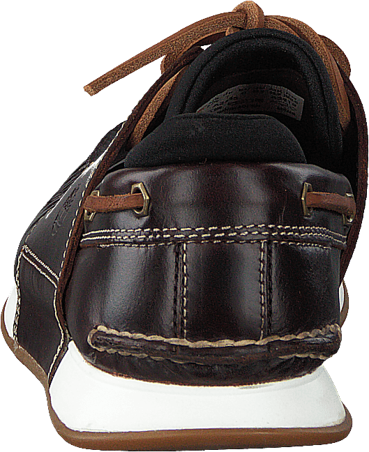 Heger's Bay 3 Eye Boat Medium Brown Full Grain - Bild 5