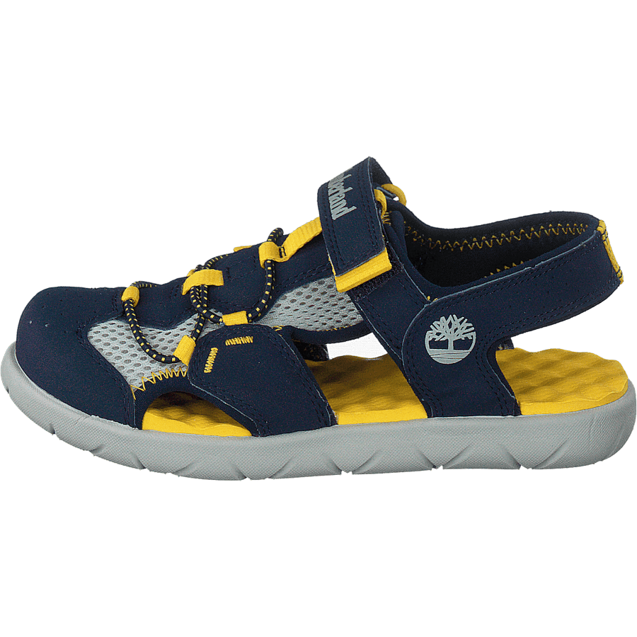 Perkins Row Fisherman Navy/yellow