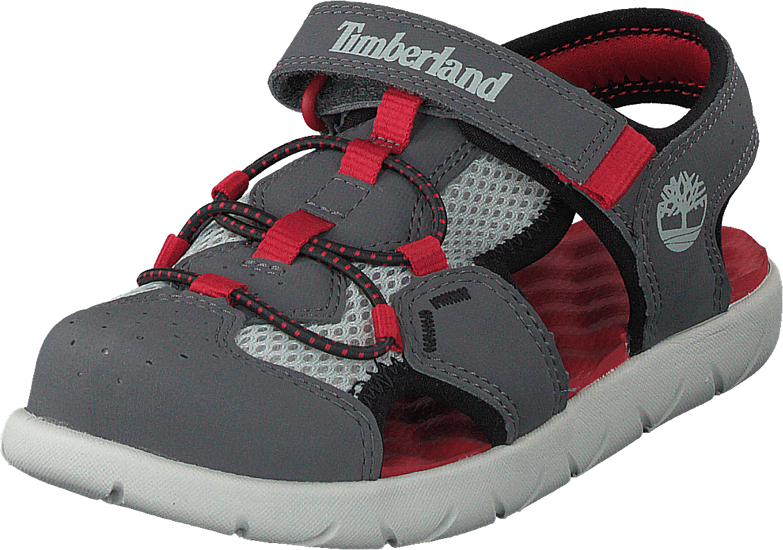 Perkins Row Fisherman Dark Grey/red - Bild 3