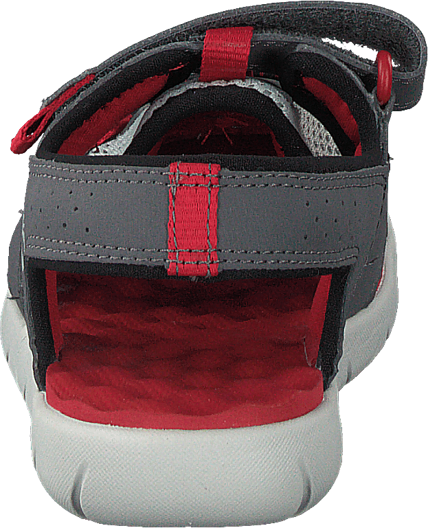 Perkins Row Fisherman Dark Grey/red - Bild 5