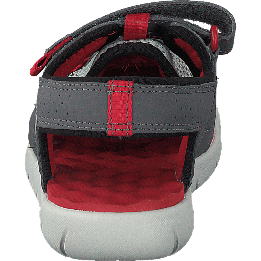 Perkins Row Fisherman Dark Grey/red - Bild 5