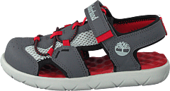 Perkins Row Fisherman Dark Grey/red - Bild 10