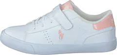 Ralph Lauren Junior - Pierce Ez White With Pink