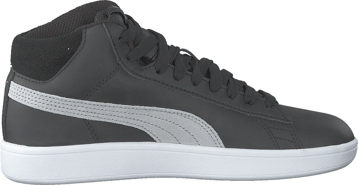 Smash V2 Mid Puretex Jr Puma Black-puma White