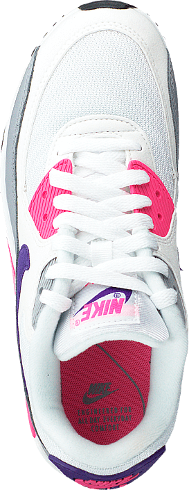 Nike - Wmns Air Max 90 White/court Purple-wolf Grey