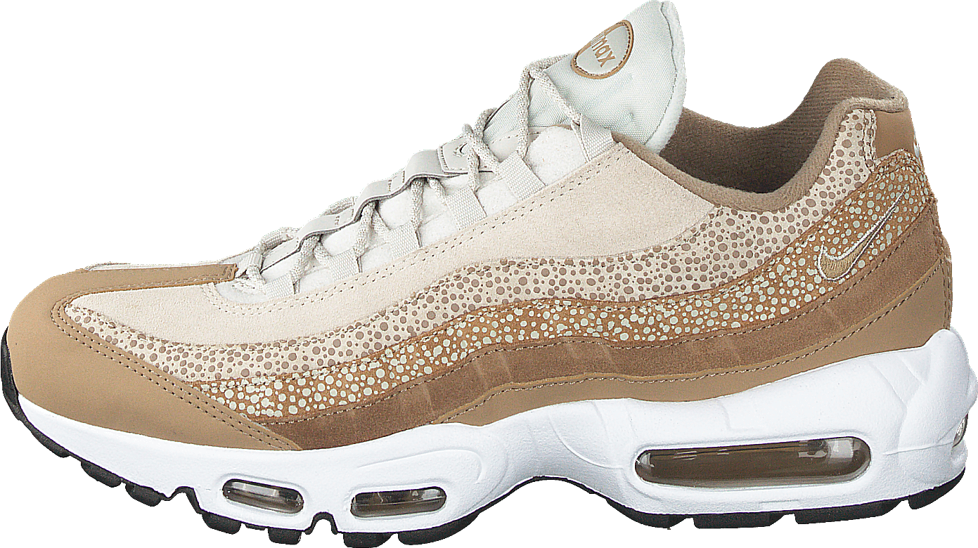 Air Max 95 Premium Canteen/light Bone/black, Female, Sko, Sneakers, sportssko, Brun, EU 35,5