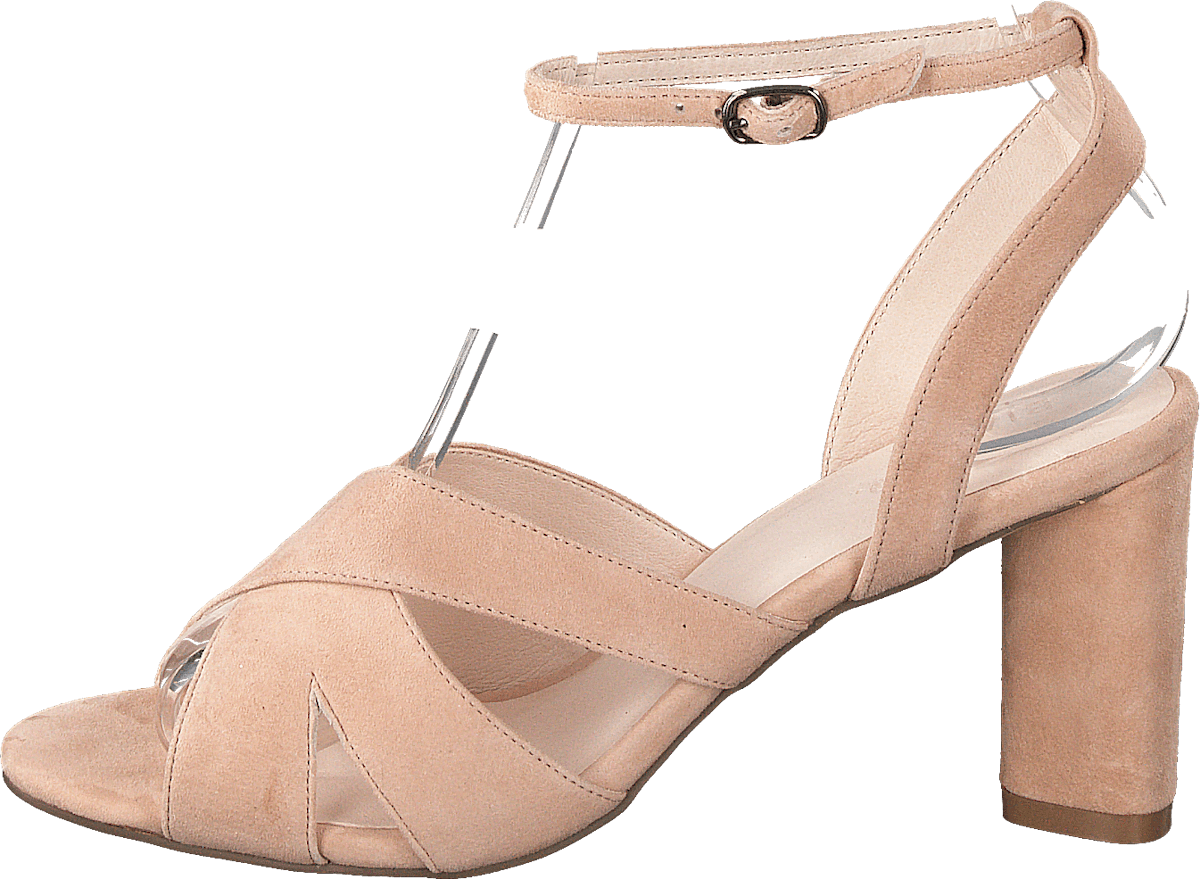 Carlie Suede Sandal 491 - Powder 1