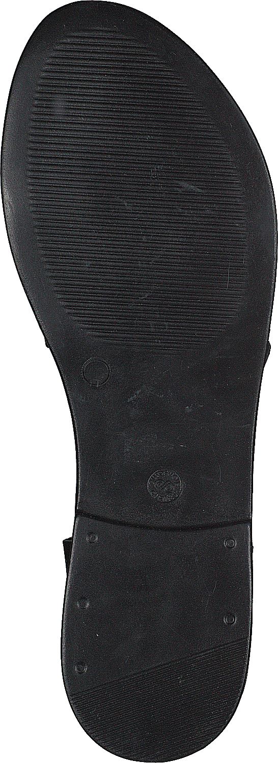 Caia Leather Sandal 100 - Black
