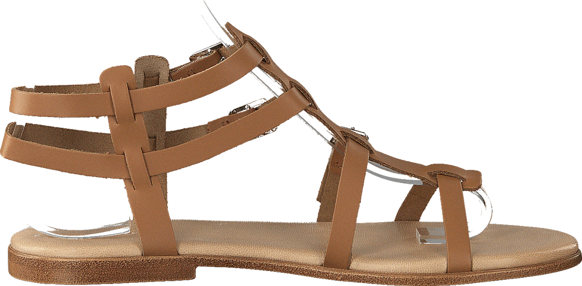 Caia Leather Sandal 240 - Cognac