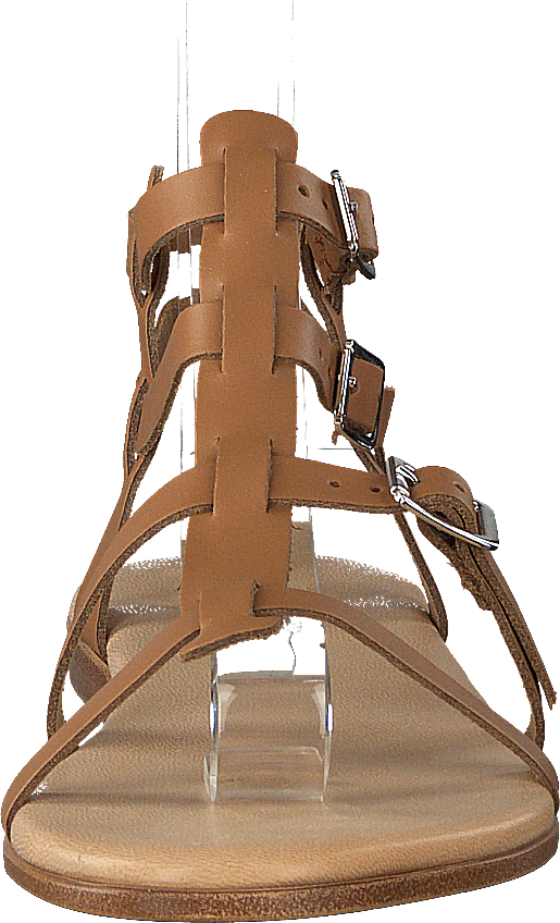 Caia Leather Sandal 240 - Cognac