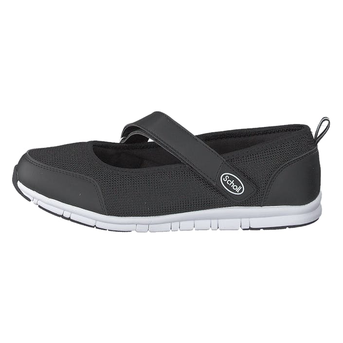 Moonwalk 2,0 Black, Female, Shoes, Flats, ballerina shoes, Grey/Black, UK 4