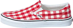 Vans - Ua Classic Slip-on (gingham) Racing Red/true