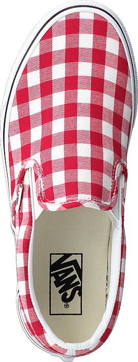 Vans - Ua Classic Slip-on (gingham) Racing Red/true