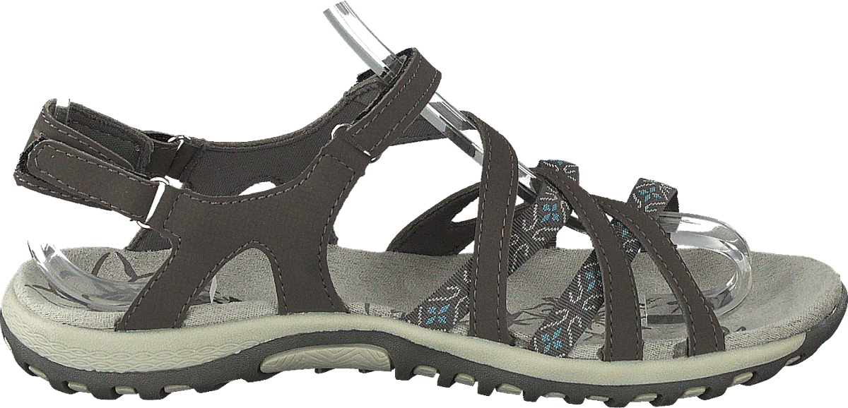 Vera W Sandal Folkstone Grey