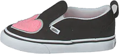 Vans - Td Slip-on V (fur Heart) Strawberry Pink
