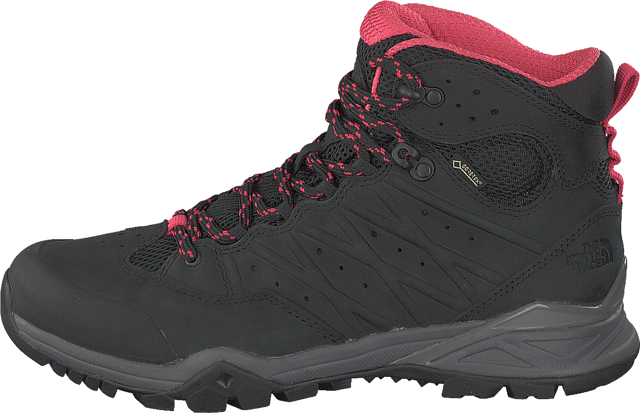 Hedgehog Hike Ii Mid Gtx Tnf Black/atomic Pink, Female, Sko, fjellsko, Boots, Svart, EU 38