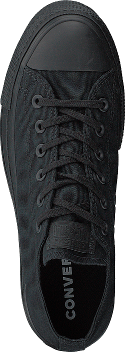 chuck taylor all star lift ox black monochrome