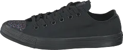 Converse - Chuck Taylor All Star Ox Black/black/silver