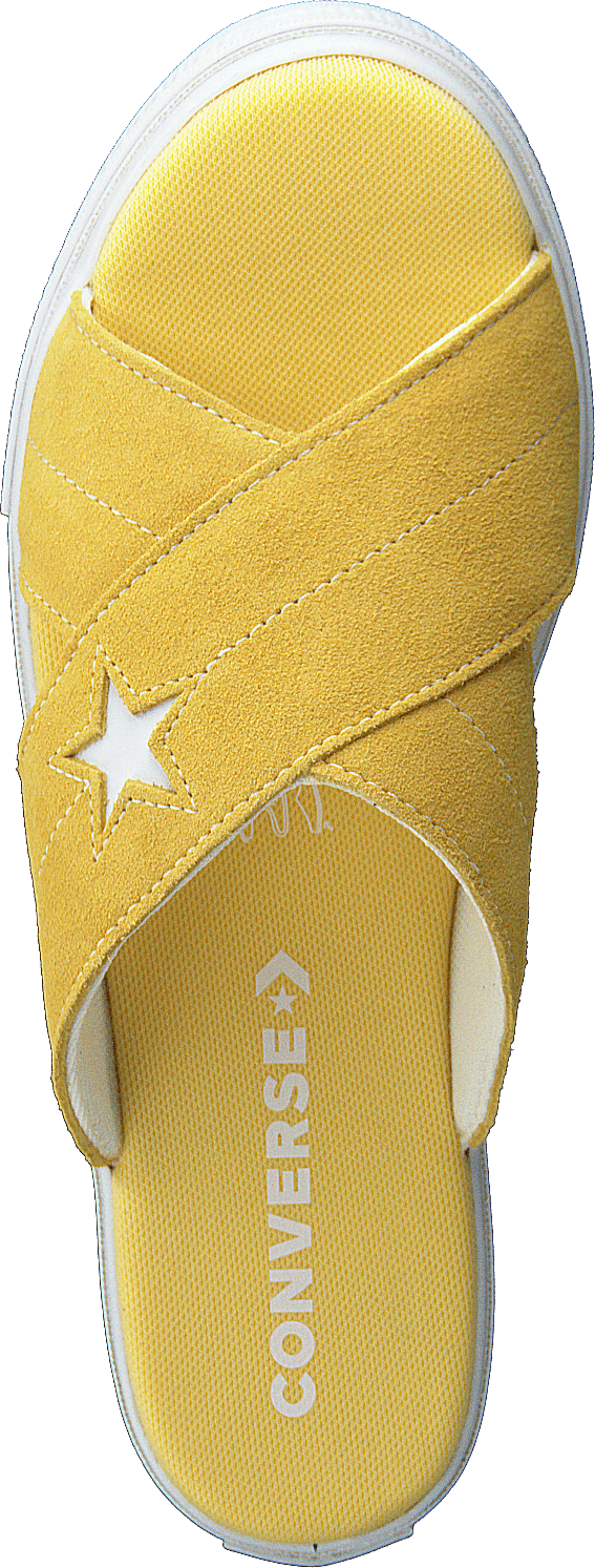 One Star Sandal Butter Yellow/egret/white