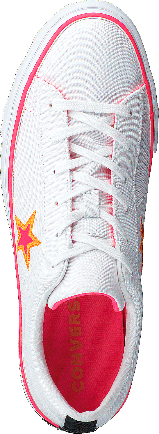 One Star Platform White / Racer Pink / Orange - Bild 6