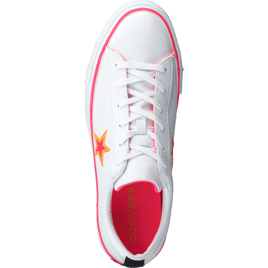 One Star Platform White / Racer Pink / Orange - Bild 6