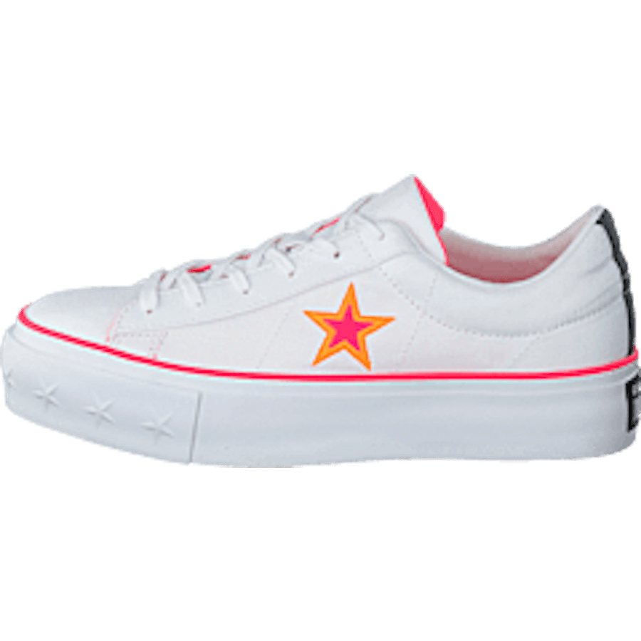 One Star Platform White / Racer Pink / Orange - Bild 10