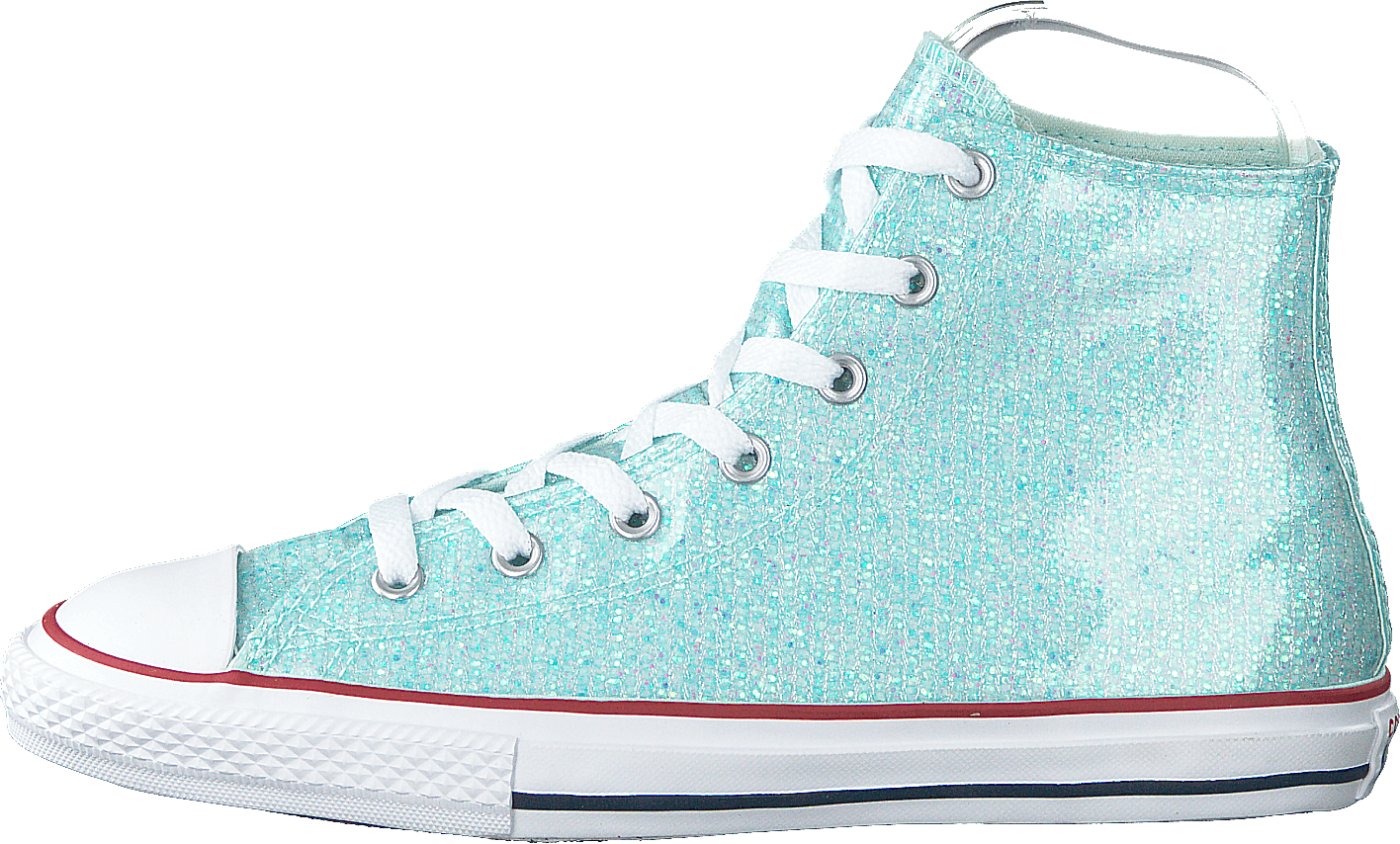 Chuck Taylor Hi Sparkle Teal Tint, Unisex, Skor, Sneakers, höga sneakers, Grå, EU 34