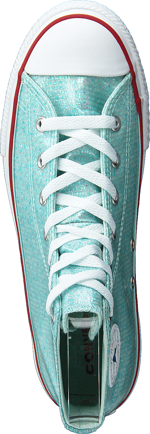 Chuck Taylor Hi Sparkle Teal Tint