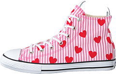 Converse - Chuck Taylor All Star Hi Pink/red