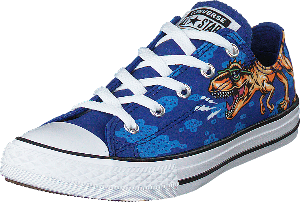 Chuck Taylor Ox Dinoverse Blue/black/white