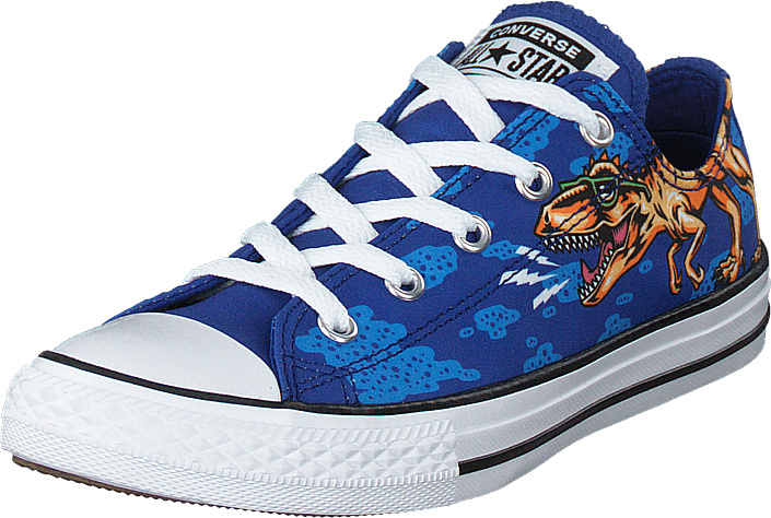 Converse - Chuck Taylor Ox Dinoverse Blue/black/white