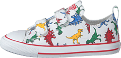Converse - Chuck Taylor Dinoverse White/enamel