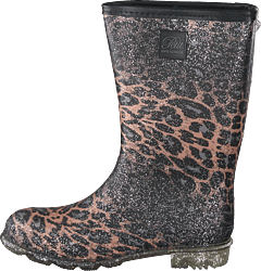 Petit by Sofie Schnoor - Boot Rubber W. Lining Rose Lepoard