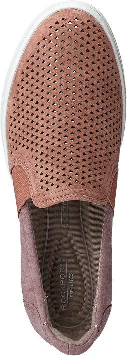 Rockport - Cl Ariell Goreslipon Pink/mauve Kid Suede