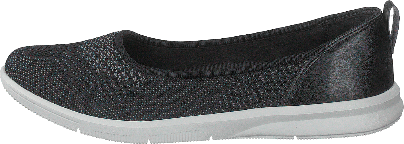 Ayva Wshbl Knit Pump Black, Female, Schoenen, Lage schoenen, ballerina schoenen, Zwart, EU 36