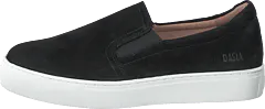 Dasia - Starlily Black Suede