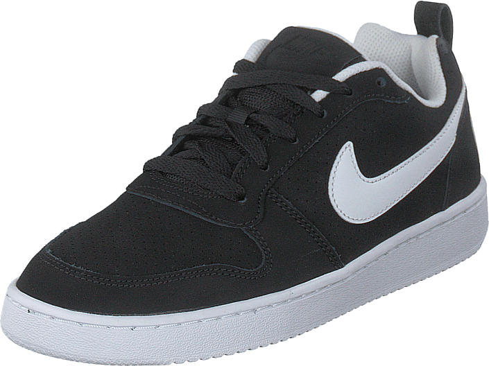 nike court borough black and white