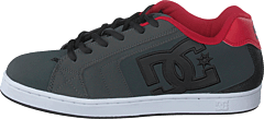 DC Shoes - Net Grey/dark Red